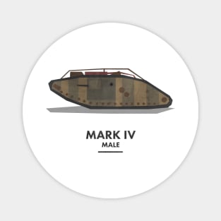 TANK MarkIV MALE Magnet